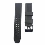 LUMINOX Replacement Rubber Watch Band Strap with PVD Black Buckle EVO Navy SEAL Colormark 3050 3950 8800