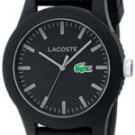 Lacoste Men’s 2010766 Lacoste.12.12 Black Watch with Textured Band