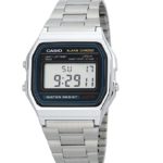 Casio Men’s  A158WA-1DF Stainless Steel Digital Watch