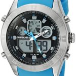 Quiksilver Men’s QS/1017BLSV THE FIFTY50 Digital Chronograph Watch with Blue Silicone Stram