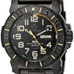REACTOR Men’s 50507 Trident 2 Analog Display Quartz Black Watch