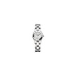 Baume & Mercier Women’s 10009 Linea Silver Dial Stainless Steel Watch