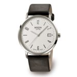 Boccia Men’s Quartz Watch 3557-01 with Leather Strap