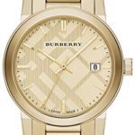 Burberry Unisex Swiss Gold Ion-Plated Stainless Steel Bracelet Watch 38mm BU9038