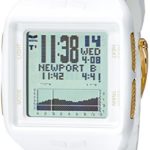 Vestal Unisex BRGOLD02 Brig Gold Digital Display Quartz White Watch