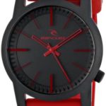 Rip Curl Unisex A2698 “Cambridge” Watch with Red Band