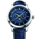 Louis Erard Heritage Collection Swiss Quartz Blue Dial Men’s Watch 14910AA05.BDC102