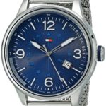 Tommy Hilfiger Men’s 1791106 Sophisticated Sport Stainless Steel Watch with Mesh Bracelet