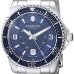 Victorinox Men’s 241602 Maverick Stainless Steel Bracelet Watch with Blue Dial