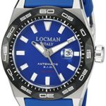 Locman Italy Men’s 0215V3-0KBLNKS2B Stealth 300 Metri Analog Display Automatic Self Wind Blue Watch