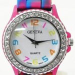 Geneva Rainbow Silicone Watch Fine Selected Quality USA Seller