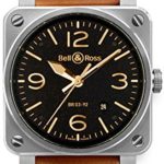 Bell & Ross Aviation Mens Automatic Watch BR-03-92-GOLDEN-HERITAGE