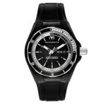 TechnoMarine Unisex 110012 Cruise Sport 3 Hands Black and White Dial Watch
