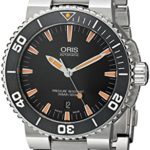 Oris Men’s 73376534159MB Divers Analog Display Swiss Automatic Silver Watch
