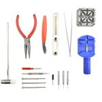 SE JT6221BL Watch Repair Tool Kit, Blue, 16-Piece