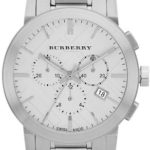 Burberry Watch, Men’s Swiss Chronograph Stainless Steel Bracelet 42mm BU9350
