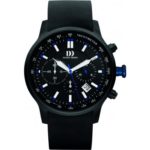 Danish Design IQ22Q996 Mens Chronograph Black Rubber Watch