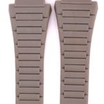32mm Dashboard P6620 Gray Rubber Watch Strap Band PRS103