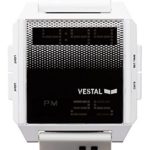 Vestal Unisex DIG040 Digichord Digital Display Quartz White Watch