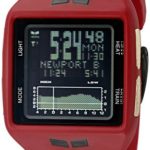 Vestal Unisex BRGOLD04 Brig Digital Display Quartz Red Watch