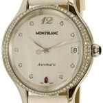 Montblanc Women’s Princess Grace De Monaco 109273 Silver Alligator Leather Swiss Automatic Watch