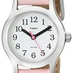 Timex Kids T79081 My First Timex Easy Reader Watch with Pink Faux Leather Strap