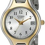 Citizen Women’s Two-Tone Stainless Steel Easy Reader Watch