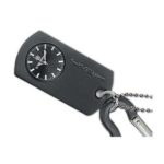 Smith & Wesson SWW-1564-BK Dog Tag Carabineer Pocket Watch with Black Dial