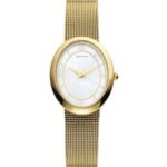 Danish Design IV05Q995 Gold Tone Stainless Steel Band Mother of Pearl Dial Women’s Watch