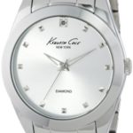 Kenneth Cole New York Women’s KC4947 Rock Out Silver Dial Diamond Dial Bracelet Watch