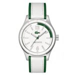 Lacoste Sydney Leather – White/Green Women’s watch #2000829