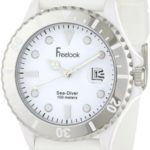 Freelook Men’s HA1433-9 Sea Diver Jelly White with White Dial Watch