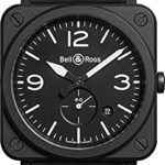 Bell & Ross Women’s BRS-MATTE Aviation Black Small Seconds Dial Watch Watch