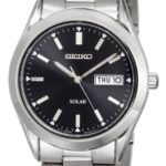 Seiko Men’s SNE039 Stainless Steel Solar Watch