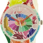 Swatch Women’s Gent SUOW126 Multicolor Silicone Swiss Quartz Watch