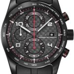 Porsche Design Chronotimer Series 1 Automatic Watch, Black-red