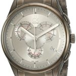 Calvin Klein Men’s K2A27926 Basic Analog Display Swiss Quartz Grey Watch
