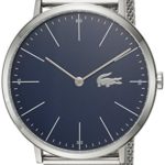 Lacoste Men’s ‘MOON’ Quartz Stainless Steel Casual Watch, Color:Silver-Toned (Model: 2010900)