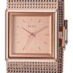 DKNY Women’s ‘Stonewall’ Quartz Stainless Steel Casual Watch, Color:Rose Gold-Toned (Model: NY2564)