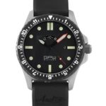 German Military Titanium Watch. GPW GMT Sapphire Crystal. 200M W/R