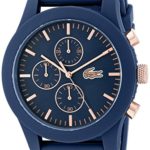 Lacoste Men’s 2010827 12.12 Analog Display Chronograph Quartz Blue Watch