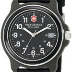 Victorinox Men’s 249090 Original Analog Display Swiss Quartz Black Watch