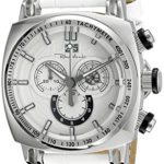 Ritmo Mundo Men’s 2221/4 SS White Racer Analog Display Swiss Quartz White Watch