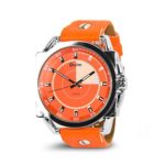 Women Analog Quartz Big Face Fashion Watch Waterproof Business Dress Casual Wrist Watch with PU Leather Band Strap Key Scratch Resistant Face Classic Design 98FT 30M 3ATM Water Resistant