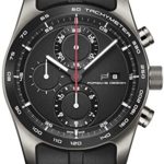 Porsche Design Chronotimer Series 1 Automatic Watch, Polished titanium, Black
