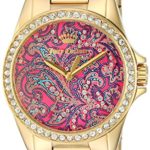 Juicy Couture Women’s Laguna Quartz Tone and Gold-Plated Casual Watch(Model: 1901424)