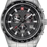 Swiss Military 6-5225-04-007 Mens Crusador Silver Chronograph Watch