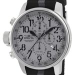 Invicta Men’s ‘I-Force’ Quartz Stainless Steel and Nylon Casual Watch, Color:Two Tone (Model: 22846)