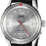Oris Men’s ‘Artix GT’ Swiss Stainless Steel and Leather Automatic Watch, Color:Black (Model: 73376714461LS)