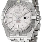 Breitling Men’s A49350L2/G699 Galactic 42 Silver Dial Watch